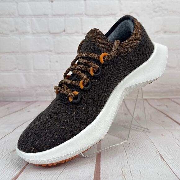 Allbirds Tree Dasher 2 Rich Earth Brown Blizzard Sole Running Shoes Women’s Sz 6 - Picture 4 of 11